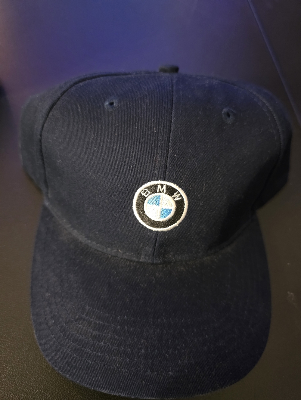 New Never Been Worn BMW Adustable Hat In Blue